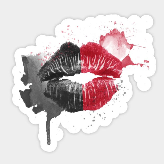 Kiss me! Sticker by Iblue